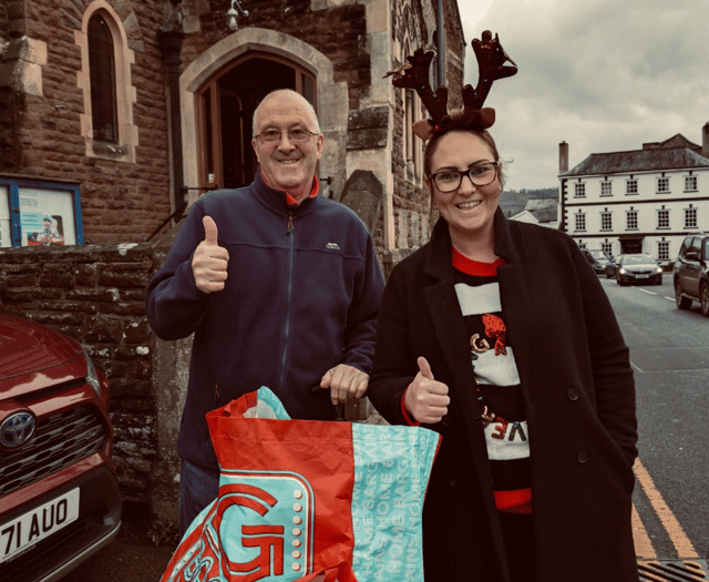 Gibraltar Nursing Home aids Monmouth with food bank