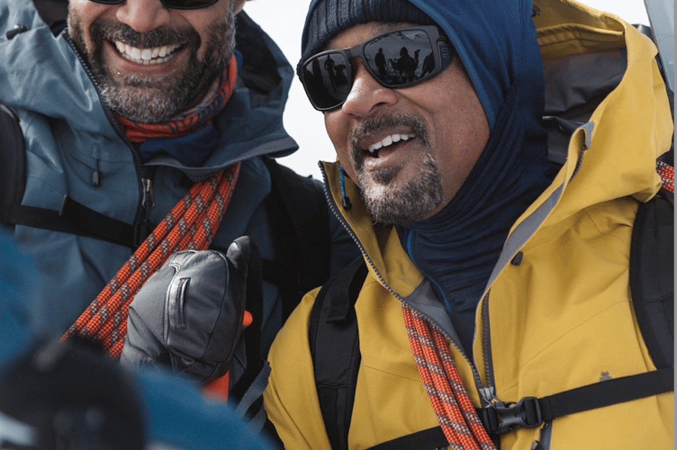 Richard Parks guided Will Smith to the South Pole