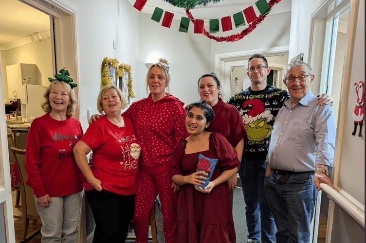 Christmas fun at Gibraltar Nursing Home
