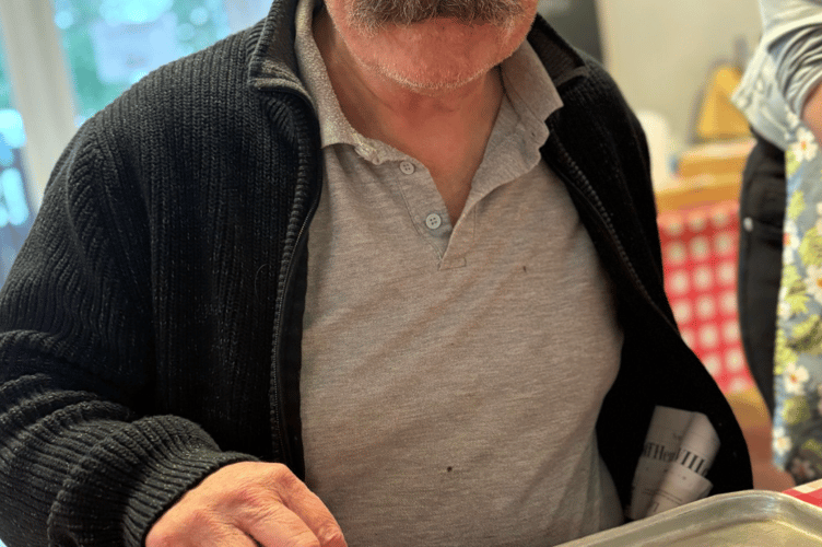 Making pizzas at the Pillars restaurant