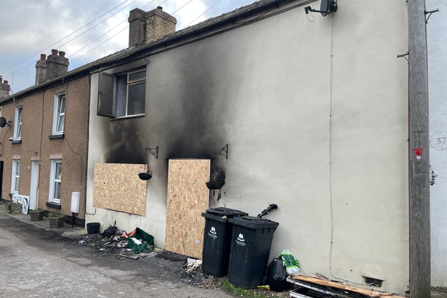 Family pet perished in Christmas day blaze