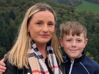 Mum praises' little hero' son for saving lives in 60mph car drama