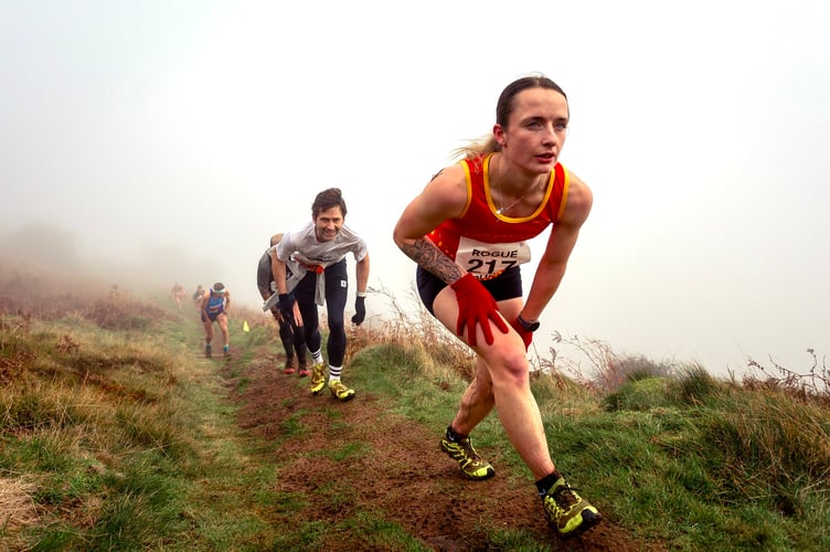Onwards and upwards for runners in the Skirrid fell race 