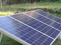 Green for go for homeowner's field solar panels bid