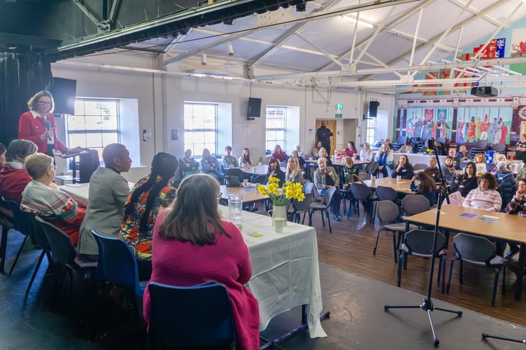Catherine Fookes at International Women's Day Event
