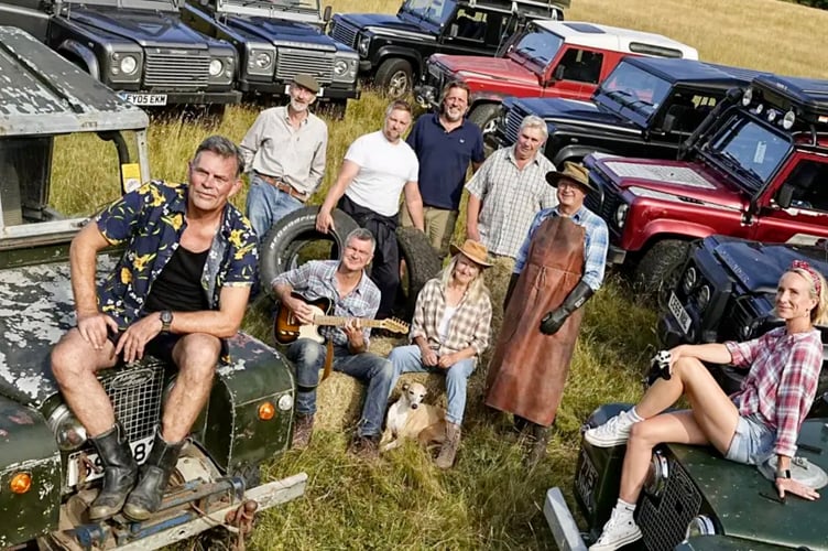 Brockweir Inn Friends and Fundraisers have produced a calendar based on Jilly Cooper's novel Rivals