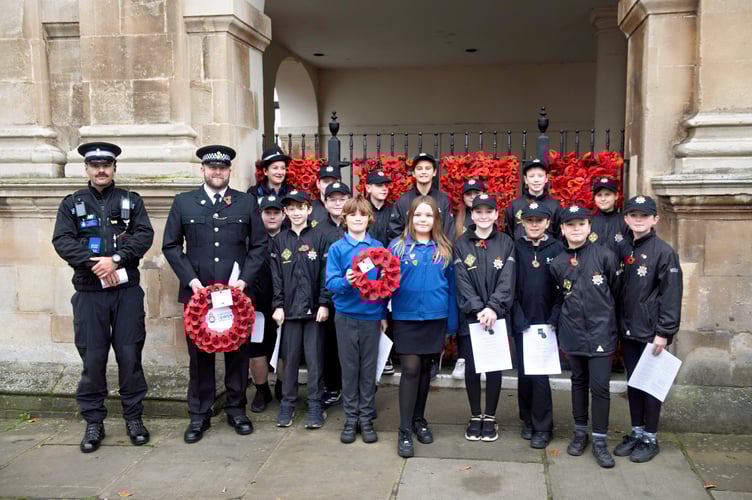 Overmonnow School's Heddlu Bach community policing program in Wales where pupils work with local police to promote good citizenship