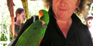 Tributes to Monmouth legend with the iconic black hat