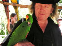 Tributes to Monmouth legend with the iconic black hat
