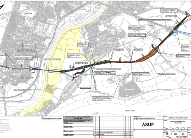 Chepstow Bypass plans spark debate between councillors