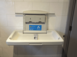 Local bar adds baby-changing facilities in men's toilets 