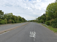 Man arrested as collision shuts A465 near hospital
