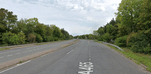 Man arrested as collision shuts A465 near hospital