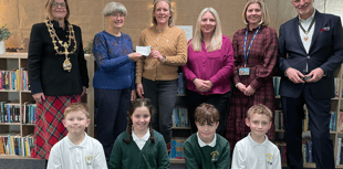 Monmouth's twin town in Carbonne gives generous cheque donations
