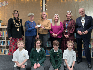 Monmouth's twin town in Carbonne gives generous cheque donations