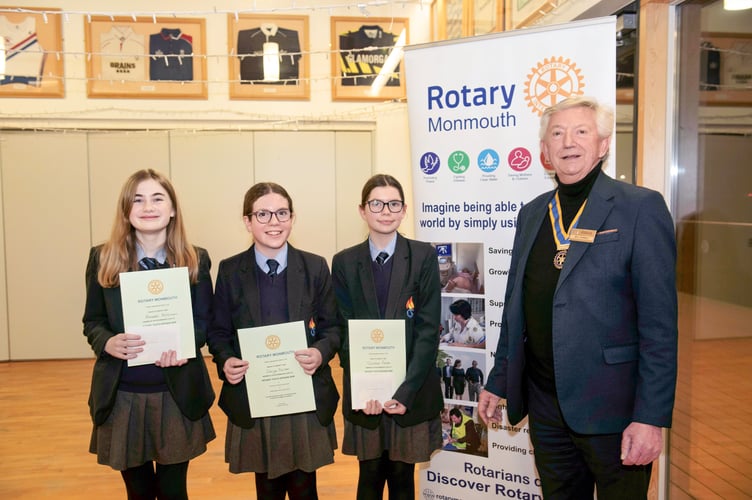 MCS Intermediate team of  Clarabel Perez, Annabel Atkinson and Carys Parker