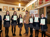 MCS teams dominate Rotary's Youth Speaks event