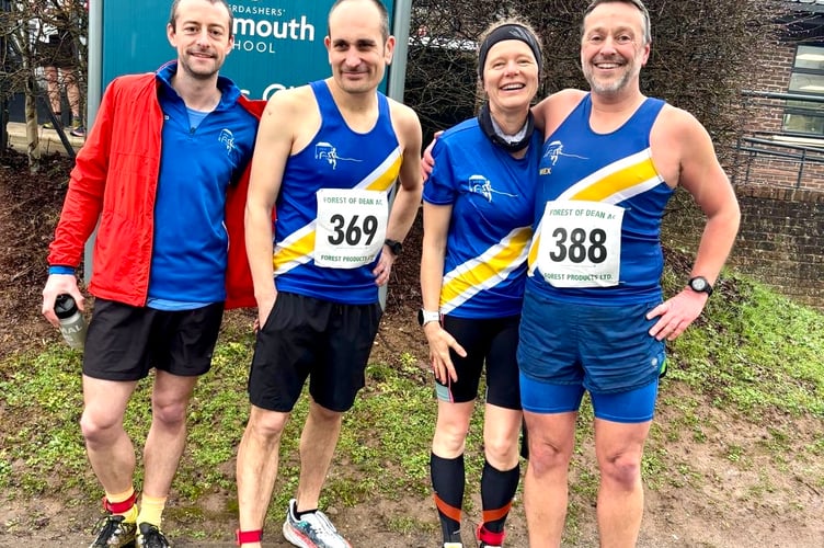Spirit of Monmouth runners enjoyed the day on their local hill
