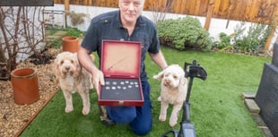 'Mini hoard' of silver coins found in field