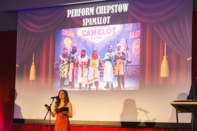 Rose Bowl Awards - Stephanie Dean Giving Speech