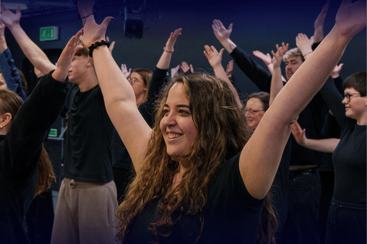 Perform Chepstow Sister Act rehearsals (Images by Ellis)