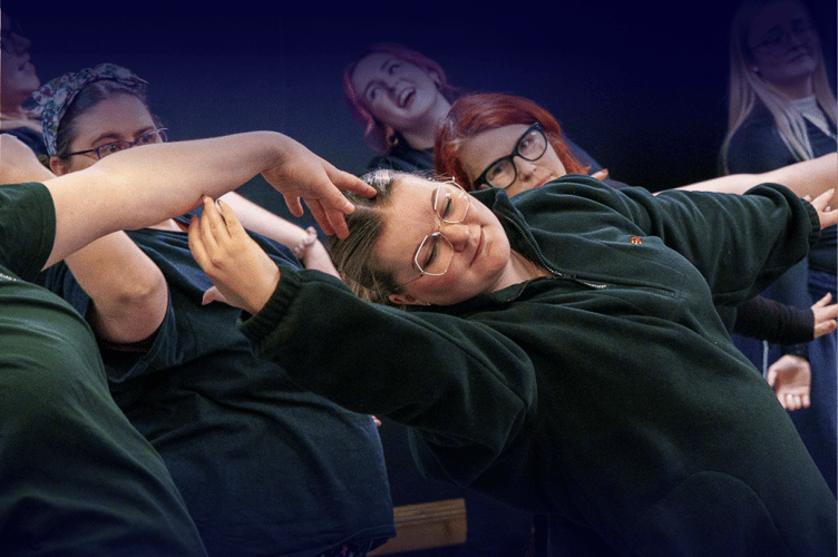 Perform Chepstow Sister Act rehearsals (Images by Ellis)