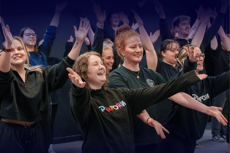 Perform Chepstow Sister Act rehearsals (Images by Ellis)