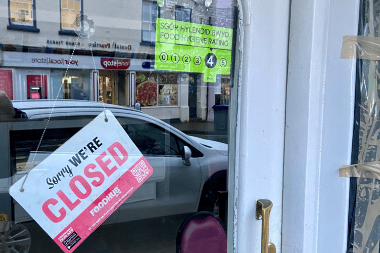 King Kebab is displaying a 'four' star rating  having been assessed zero by inspectors in November