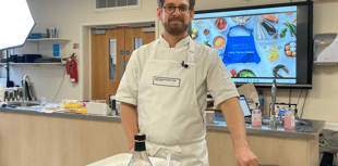 Chef AJ Inspires Haberdashers' Monmouth students