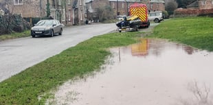 River Monnow threatens to flood Skenfrith