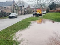 River Monnow threatens to flood Skenfrith