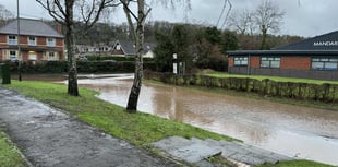 Flood warnings in Monmouthshire as Storm Chandra hits Wales