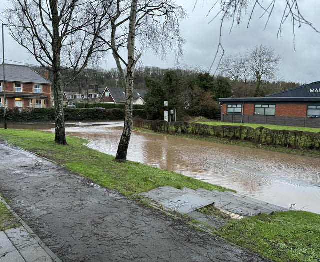 Flood warnings in Monmouthshire as Storm Chandra hits Wales