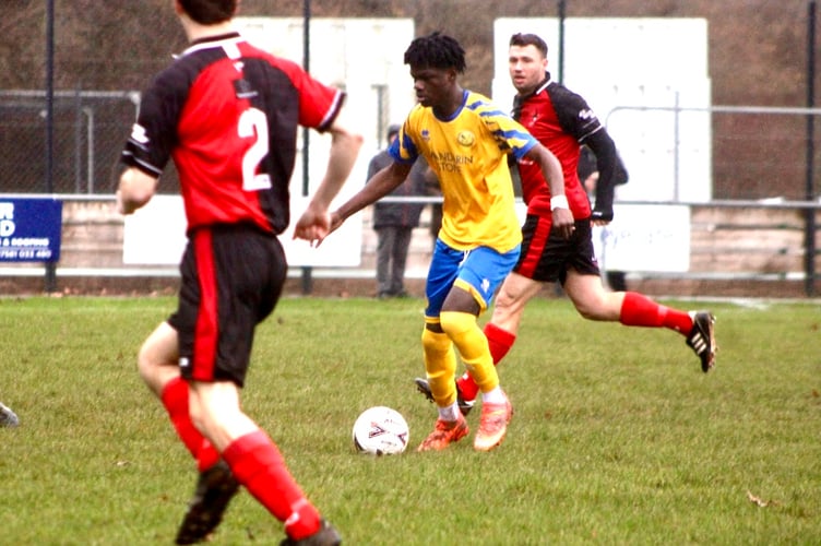 Lamin Ndure scored four for the Kingfishers