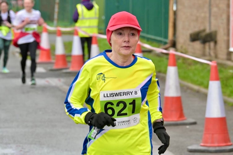 Sian Fielding enjoyed the Lliswerry 8