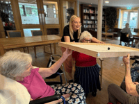 Gibraltar Nursing Home showcases residents' abstract work 