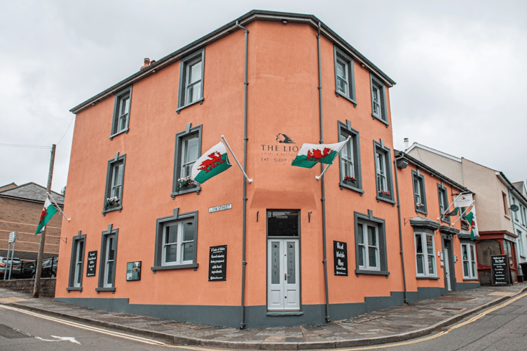 The Lion Hotel in Blaenavon is up for sale