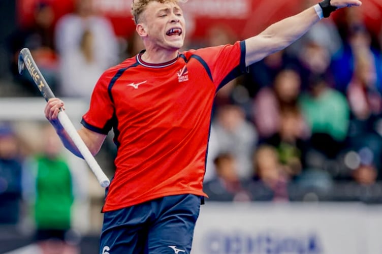 Jacob Draper began his hockey journey at Monmouth Comprehensive School