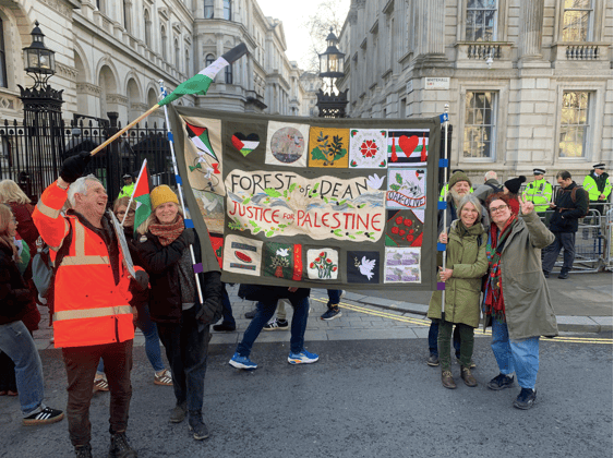 Palestine demo in London