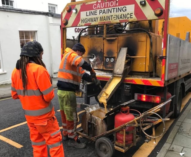 Chepstow high street finally gets yellow lines