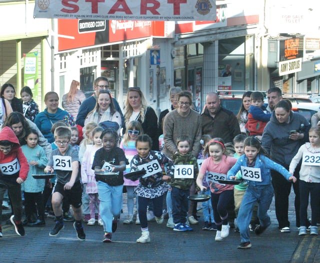 All set for flipping great fun at the annual pancake races