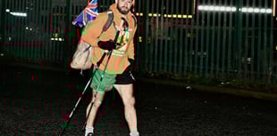 Sam begins 142-mile walk to raise farmers' mental health issues