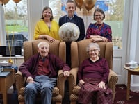 Former GP celebrates 100th birthday with his family