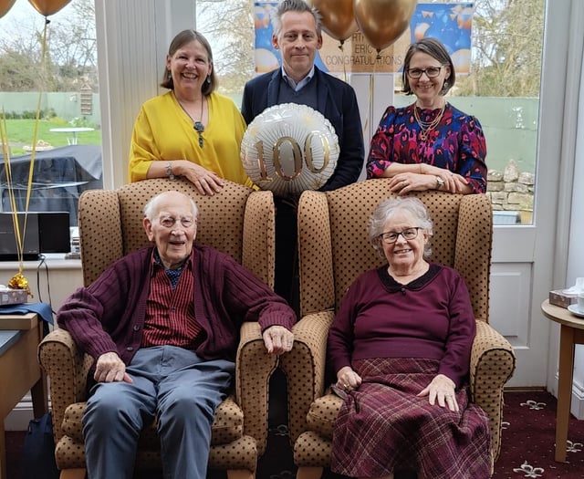 Former GP celebrates 100th birthday with his family
