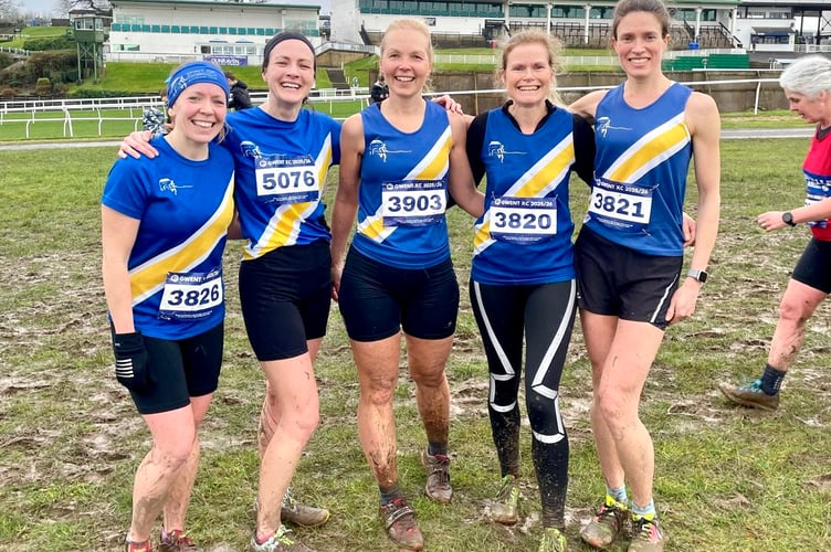 Spirit women took on a muddy course in the fourth Gwent League X-Country race in Chepstow