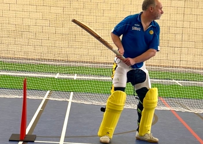 Indoor training is well under way for Monmouth Cricket Club