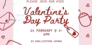 DJ Karl hosts family-friendly Valentine's party at Estero Lounge