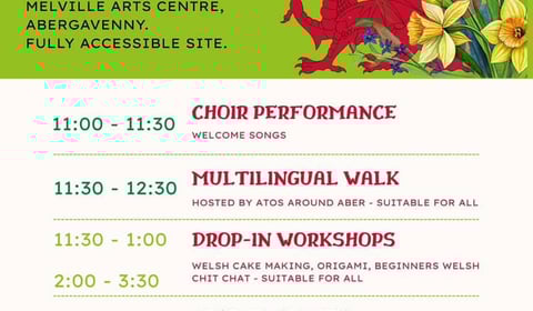 St David's Day celebrations in Abergavenny: choirs, crafts and more