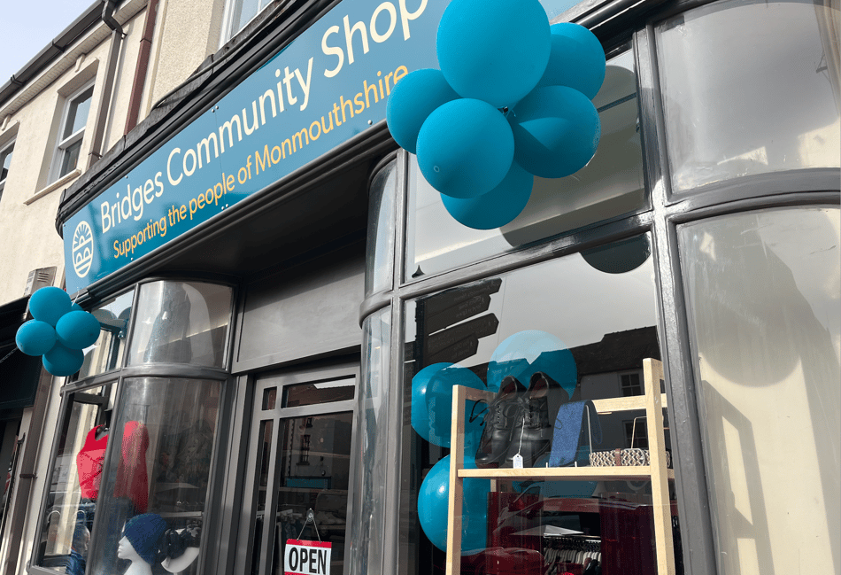 Monmouth's Bridges Community Shop marks decade of service 