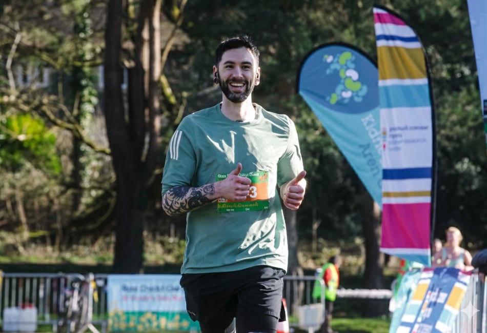 James to run 12 half marathons this year